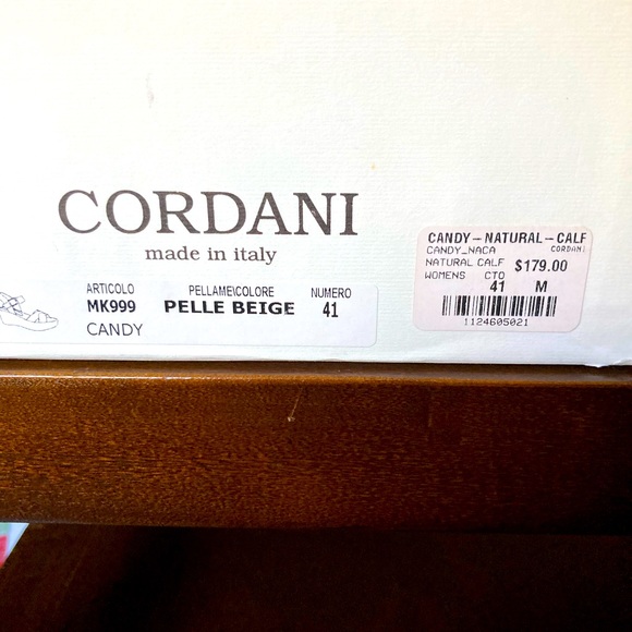 All leather platform sandals by Cordani - Picture 6 of 7